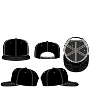 โรงงานขายส่ง หมวกแก๊ปอะคริลิค 6 แผง แบบ Snap Back สำหรับทุกเพศ สีพื้นเรียบ สไตล์สปอร์ต ธุรกิจ ใช้ได้ทุกฤดู หัวเข็มขัดโลหะ - Product Image 4