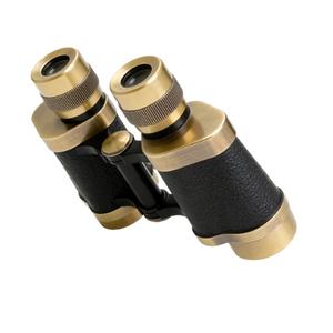 Binoculares HD 8x30 para Condiciones de Poca Luz, Revestimiento de Prisma FMC para Observación de Vida Silvestre <span class=keywords><strong>al</strong></span> <span class=keywords><strong>Amanecer</strong></span>/Ala Anochecer, Color Latón Amarillo - Product Image 2