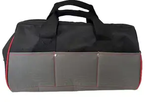Powerful Feature-rich Tool Bag 600D Oxford Cloth Electrician Bag Multi-pocket Waterproof Drop Resistant Storage Bag