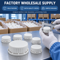 Bouchon de sécurité inviolable 36/410 en plastique PP, taille de port 1,5, pour bouteilles d'huile moteur et de produits chimiques, usage quotidien, vente en gros