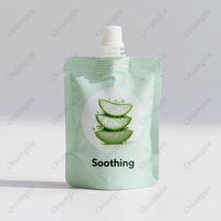 Imprimé personnalisé 5ml 10ml 30ml feuille d'aluminium plastique cosmétique liquide shampooing bec pochettes sacs d'emballage Sachet