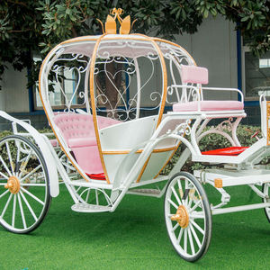 Chariot électrique en forme de citrouille, nouveau style, chariot en forme de citrouille blanc avec prix d'usine - Product Image 1