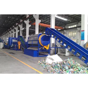 PET Bottle Flakes Recycling Washing Machine / Plant / Production Line