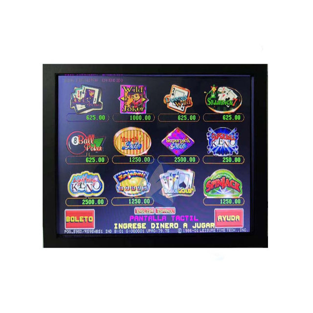POG 595 Pot of Gold Game Monitor 19 Inch Gaming Machine Infrared Touch Screen Monitor With 3M