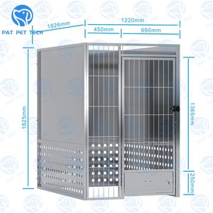 คอกสุนัขแบบวอล์กอินสำหรับงานหนักคอกสุนัขขนาดใหญ่แบบมืออาชีพในร่มสำหรับพ่อแม่พันธุ์ - Product Image 2