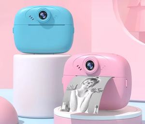 Caméra vidéo pour enfants OEM, jouet d'extérieur, cadeaux, mini caméra instantanée à impression rapide, dessin animé, agents de <span class=keywords><strong>recrutement</strong></span> en usine - Product Image 5