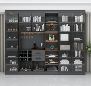 ตู้เฟอร์นิเจอร์เฟอร์นิเจอร์ตู้เสื้อผ้าแผงอลูมิเนียมเป็นมิตรตู้เสื้อผ้าตู้เสื้อผ้าเดินในตู้เสื้อผ้า - Product Image 2