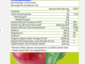 Gomitas de ACV 1000mg por Porción para Dieta <span class=keywords><strong>Keto</strong></span>, Fitness, Desintoxicación Natural, Estimulante del Metabolismo - Product Image 5
