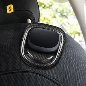 沙沙碳纤维真座椅面板手柄框架内饰配件装饰罩适用于迷你F56掀背车2014 F57 2015 2022