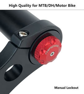 <span class=keywords><strong>Fourche</strong></span> de suspension pour vélo à pneus larges de <span class=keywords><strong>26</strong></span>, 27,5 et 29 <span class=keywords><strong>pouces</strong></span>, droite et conique, <span class=keywords><strong>DH</strong></span>, débattement de 160 mm et 200 mm, en aluminium, inversée, à air - Product Image 3