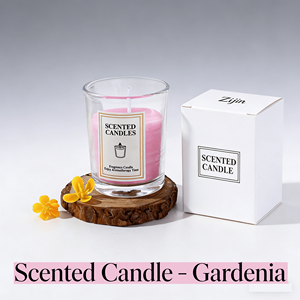 Nến thơm thủy tinh đựng trong lọ, sáp đậu nành, thời gian cháy từ 1 đến 20 giờ, bao bì tùy chỉnh logo, dùng trang trí lễ cưới, tiệc chiêu đãi - Product Image 5