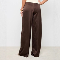 Site Web indépendant de commerce électronique transfrontalier euro-américain pour pantalons élégants minimalistes de couleur unie pour femmes
