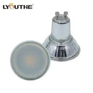 Hotel 5W 7W 100 Degree 3000K 4000K 5000K Led Spotlight 3W Glass COB GU10 Bulbs