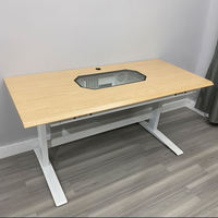 Nouvelle table de bureau PC avec tiroir coulissant, ventilateur de refroidissement RGB ATX DIY, boîtier et bureau de jeu informatique deux-en-un