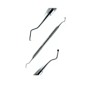 Excavador Dental Manual de Doble Punta de Alta Calidad, Cuchara Endodóntica para Dentistas, Endodoncia, Ortodoncia, Reutilizable, Autoclavable, Ligero - Product Image 1