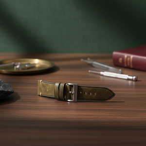 Correas <span class=keywords><strong>de</strong></span> <span class=keywords><strong>Reloj</strong></span> Inteligente para Accesorios <span class=keywords><strong>de</strong></span> <span class=keywords><strong>Reloj</strong></span> Omega, <span class=keywords><strong>Correa</strong></span> <span class=keywords><strong>de</strong></span> <span class=keywords><strong>Cuero</strong></span> Vintage <span class=keywords><strong>de</strong></span> 20 mm con Costuras Laterales, Brazalete - Product Image 5