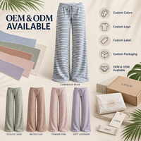 Leggings de yoga rayés recyclés personnalisés 80% nylon 20% élasthanne, résistants aux squats, anti-humidité, côtelés, pantalons de sport larges pour femmes