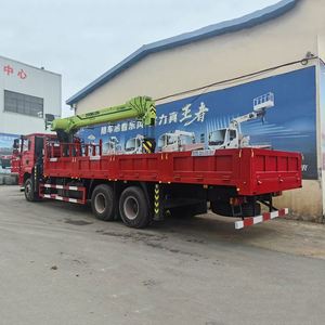 Camion grue Shacman 6*4 12T / Camion grue à flèche hydraulique / Camion avec grue pour l'entretien routier - Product Image 4