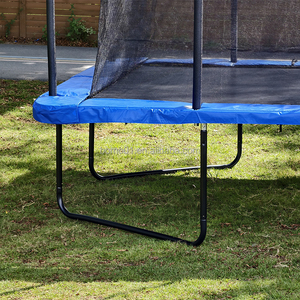 <span class=keywords><strong>Trampoline</strong></span> rectangulaire pour enfants Zoshine de qualité professionnelle, robuste, de grande taille 10*14 pieds, avec échelle antidérapante et doubles paniers de <span class=keywords><strong>basket</strong></span> - Product Image 6