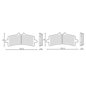 Vente de liquidation spéciale pour plaquettes de frein de <span class=keywords><strong>moto</strong></span>. Les ventes mensuelles dépassent 10,000 unités - Product Image 4