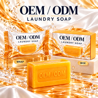 Savon à lessive en barre, emballage en boîte en papier, parfum personnalisé, vente en gros pour importateurs, distributeurs et chaînes de magasins