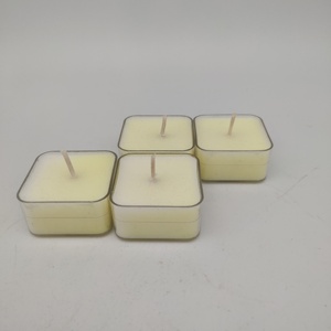 Candele <span class=keywords><strong>Tealight</strong></span> Profumate a Lunga Durata (4 Ore), 50/100/600 Pezzi, Candele Natalizie Bianche in Cotone, Personalizzabili OEM - Product Image 6