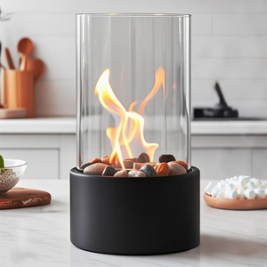 Oferta Especial: Mesa Redonda de Acero Inoxidable para Interiores con Parrilla de Barbacoa de Calidad Premium para el Hogar, Patio, Camping y Reuniones Diarias - Product Image 1