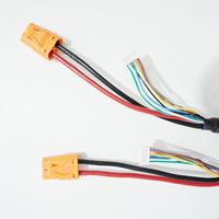 Cable de Alimentación, Cableado de Fábrica OEM/ODM, Cable IDE Molex Hembra a Doble Terminal SATA de 3 Pines para Computadora