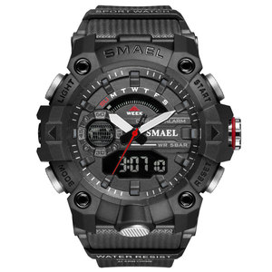 Montres pour hommes SMAEL 8040 <span class=keywords><strong>montre</strong></span>-bracelet résistante à l'eau montres de sport numériques - Product Image 4