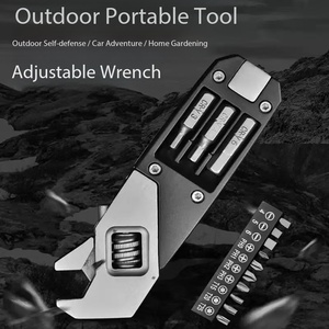 Offre Spéciale : Jeu de Clés Allen Pliables Portables en Acier Inoxydable avec Embouts de Tournevis Réglables pour le Camping et les Réparations Domestiques - Product Image 2