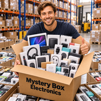 Boîte mystère de gadgets technologiques intelligents, lots mixtes, approvisionnement en gros pour les vendeurs e-commerce, détaillants, importateurs, inventaire d'entrepôt, commerce