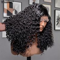 Perruque en cheveux naturels vietnamiens SDD 13x4 HD Lace de qualité salon, qualité boutique 15A, cuticules alignées, bouclée birmane, perruque frontale HD Lace