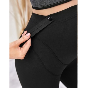 Vestiti di maternità all'ingrosso di allenamento di Fitness di alta qualità indossano la vita alta comode più le dimensioni di maternità incinte Legging - Product Image 3