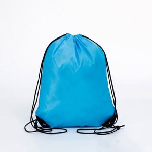 Design Wholesale Double-shoulder <b>Drawstring</b> Polyester <b>Drawstring</b> Pocket Sports Advertising Storage <b>Bag</b> - Product Image 3