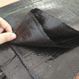 Toile de paillage noire biodégradable en PP tissé, anti-UV, imperméable, pour usage agricole et de jardinage, couverture de sol pour coupe 8-10 - Product Image 6