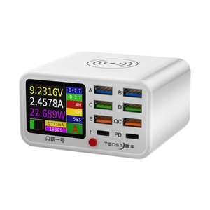 Cargador multifunción de 8 puertos para reparación de teléfonos móviles con función de reparación de cortocircuito herramienta de carga rápida inalámbrica inteligente - Product Image 1