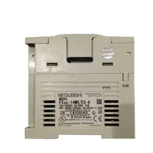 Melsec FX3G-14MR/ES-A Pengontrol Mitsubishi Plc Pemrograman CPU FX3G-14MR-ES-A Otomasi Industri