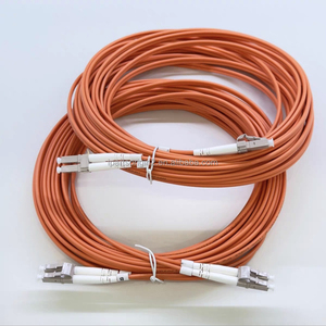 Cable de Conexión Óptica OM2 Personalizado para Telecomunicaciones, 10 Metros, Multimodo, Dúplex, LC a LC, para Redes Interiores - Product Image 1