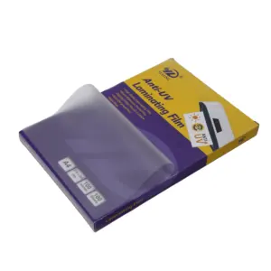 Thermal Laminating Pouches Custom Packing Outdoor Color Protect Anti UV Thermal Laminating Pouch