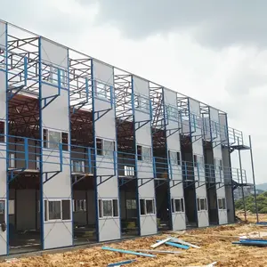 Factory Direct K Style Labor Camp Worker Sandwich Panel Dormitory Home For Project Worker