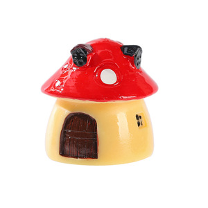 Figura de Hongo en Miniatura de Resina WX-109 con Acabado Brillante, Adornos para Jardín Interior y Exterior - Product Image 5