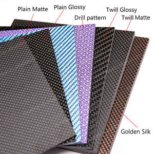 Prix usine <span class=keywords><strong>3k</strong></span> Twill Weave 3mm 4mm 5mm 6mm 7mm 8mm Épaisseur Feuille de fibre de carbone - Product Image 4