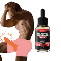 Aceite Esencial para Masaje Masculino XXL, Aceite para el Cuidado y Reparación Íntima del Pene, Max Man