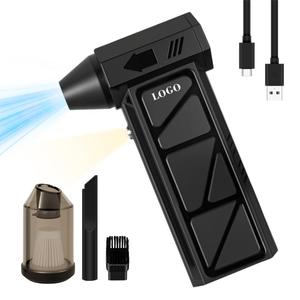 Wholesale Cordless Compressed air <b>duster</b> Usb Rechargeable Mini Handheld Fan Portable air Blower - Product Image 4