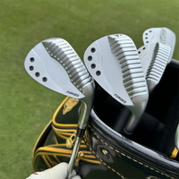 Tête de club de golf sand wedge pour droitier, gravée CNC avec logo personnalisé OEM, avec ou sans manche et poignée