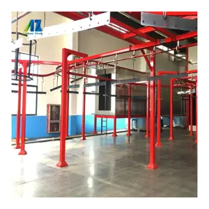 Scaffalature per pallet verniciatura a polvere/linea di attrezzature per la verniciatura