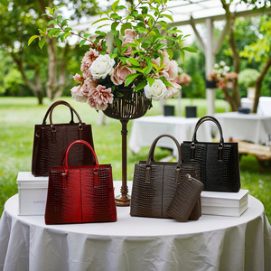 <span class=keywords><strong>Sac</strong></span> <span class=keywords><strong>à</strong></span> <span class=keywords><strong>main</strong></span> en <span class=keywords><strong>cuir</strong></span> PU pour femme, grande capacité, motif carré décontracté, <span class=keywords><strong>petit</strong></span> portefeuille et décoration imprimée animalière - Product Image 5