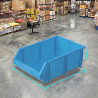 Bac de plateau de caisse de stockage en plastique coloré solide en HDPE couleur personnalisée pour les fruits légumes fourre-tout organisation efficace boîte solide