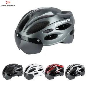 PROMEND – casque de vélo de route respirant Eps, casque de vélo vtt, lunettes magnétiques, sécurité, ventilation, bon prix, fabricant de casques de vélo