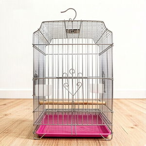 Large Simple Parrot <b>Cage</b> with Anti-Escape Lock Safe and Portable Outdoor Breeding House - Product Image 2